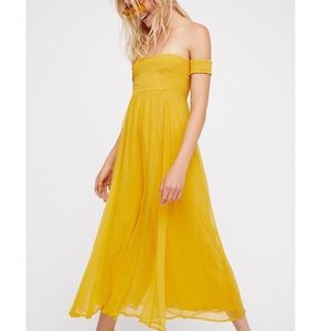 Free People Strawberry Swing Jumpsuit Sz M